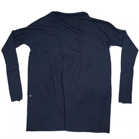 Lululemon Sit In Lotus Black Cardigan - Picture 7 of 12